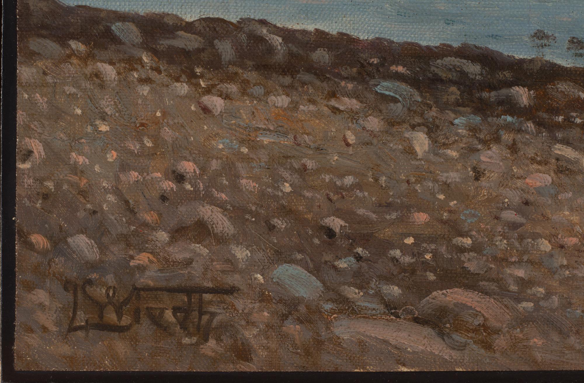 LEONARD WIEDH, olja på duk, signerad.