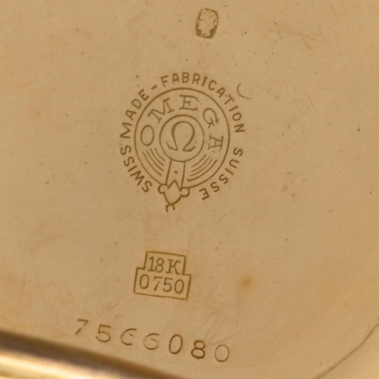 OMEGA, pocket watch, "red twelve", 50 mm, savonett.
