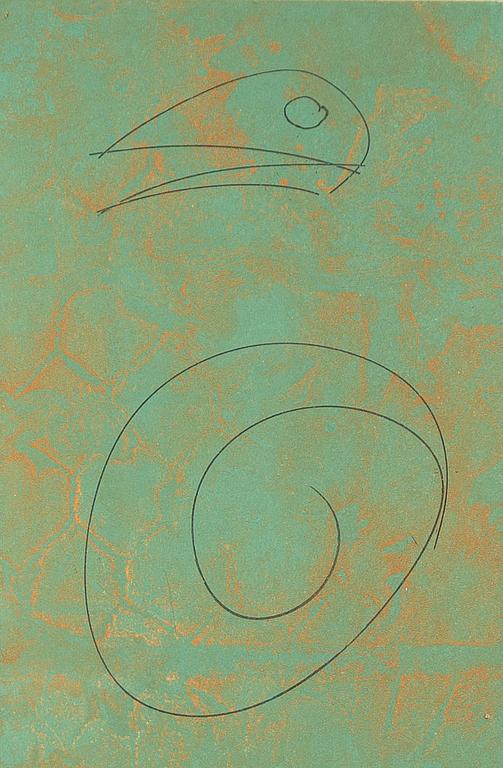 Max Ernst, "Oiseau vert".
