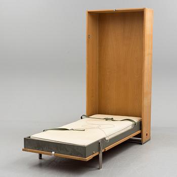 A oak veneered Hans J Wegner bed, 1960s / 70s.