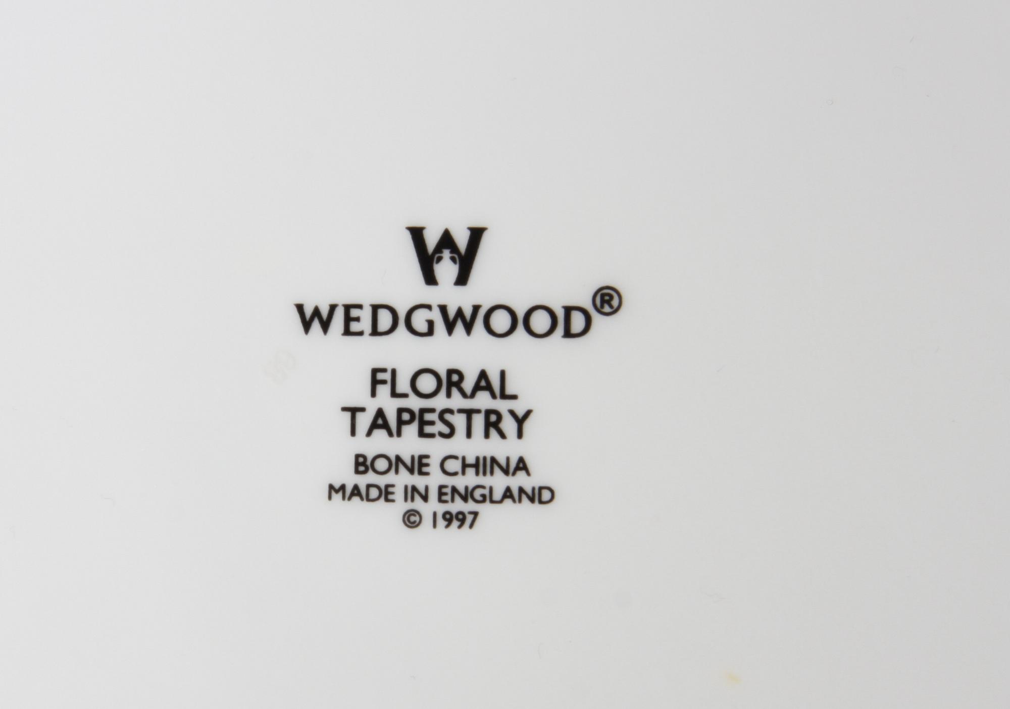 SERVISDELAR, 20+6, porslin, Wedgwood.