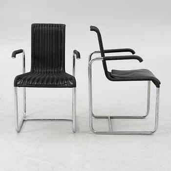 Karmstolar, 4 st, 1900-talets andra hälft.