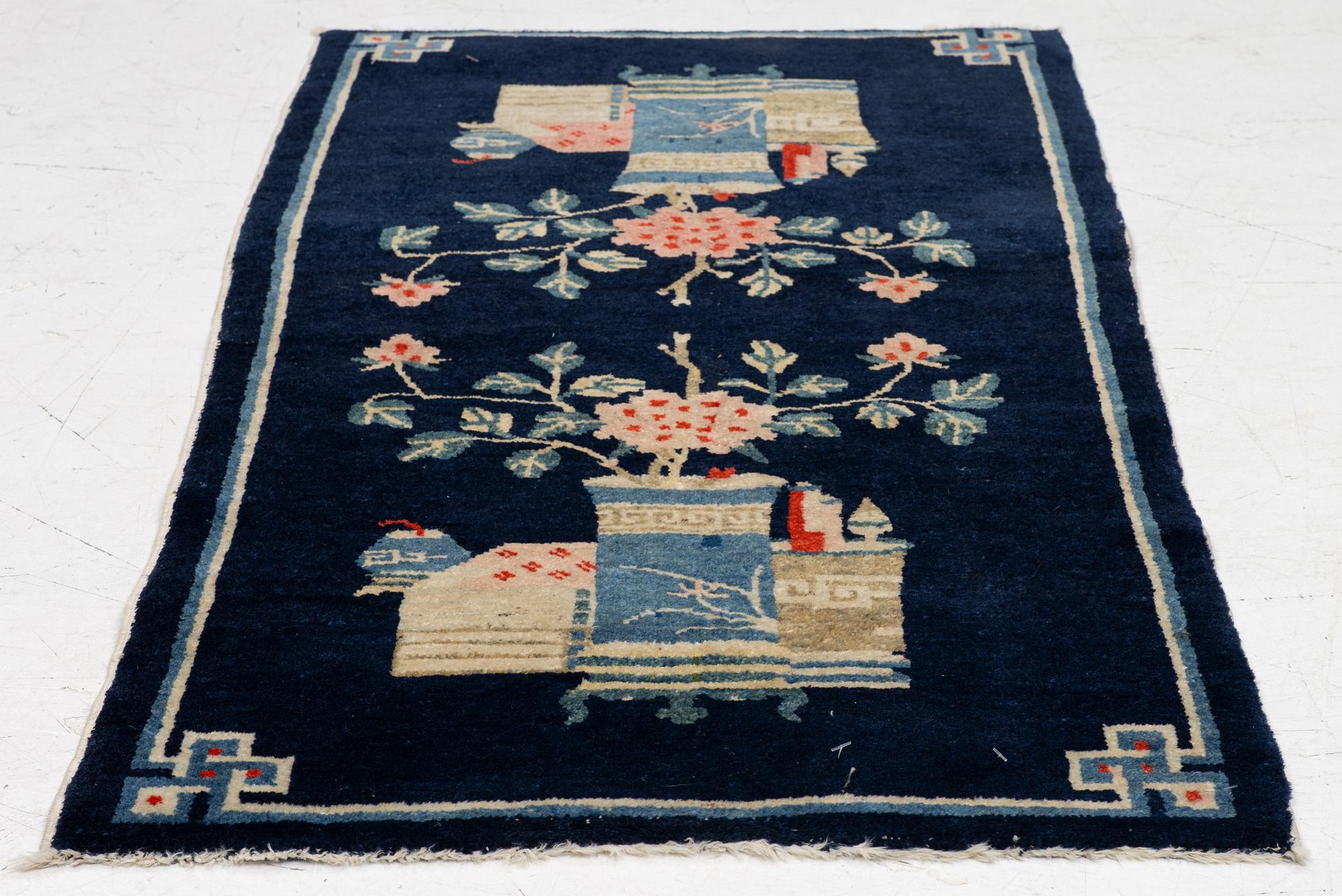 Rug, Baotou, rug, approx. 106 x 55 cm.