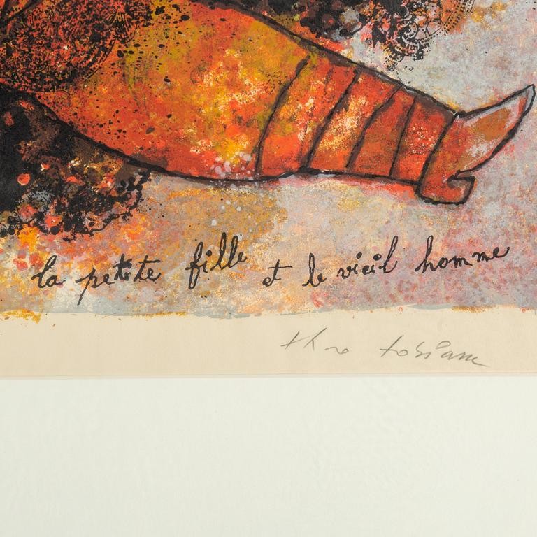THEO TOBIASSE, lithograph in colours, signed 50/175.