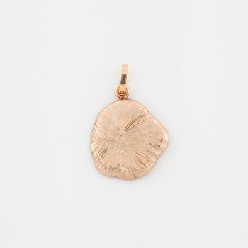 Four rings and a pendant.