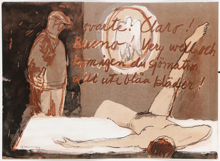 GÖSTA WERNER, 2 kassetter med 61 signerade färglitografier.