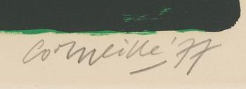BEVERLOO CORNEILLE, litograph in colour signed, numbered 59/100, dated -77,