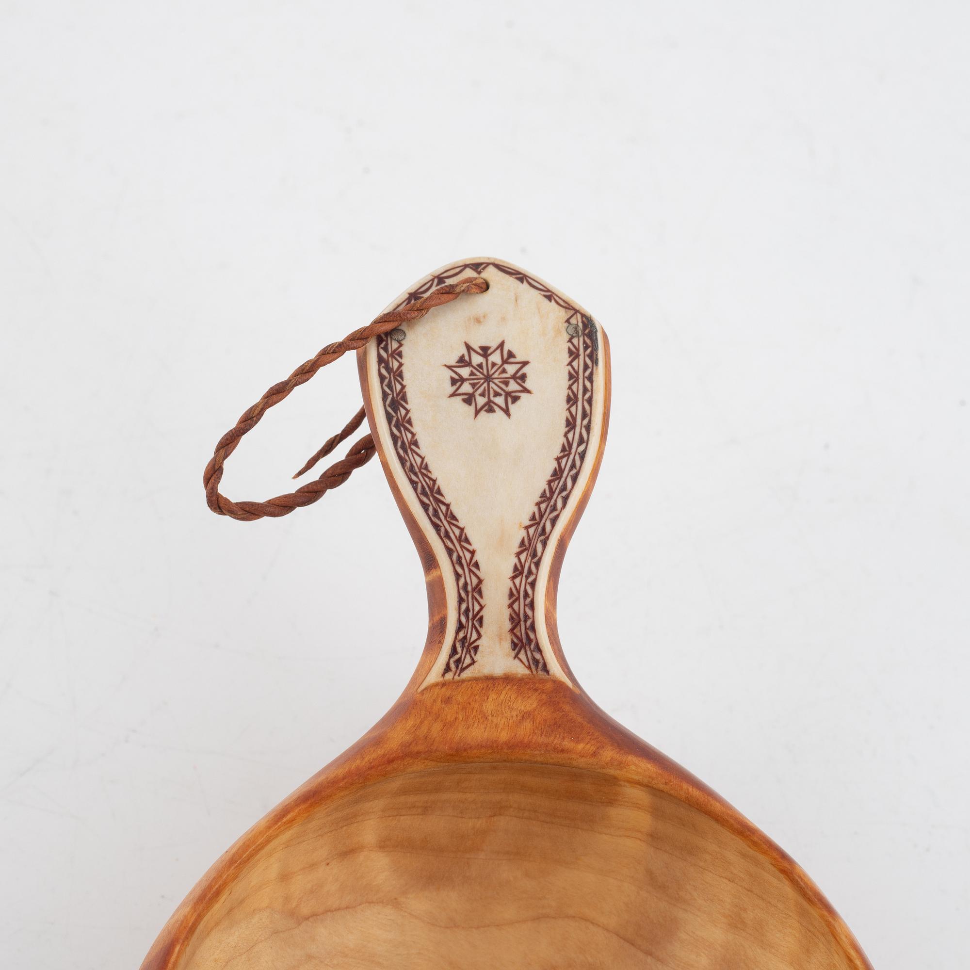 Esse Poggats, kåsa, signerad.