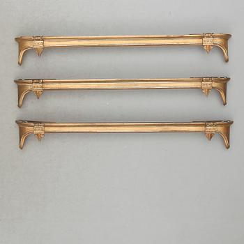 KORNISCHER, 3 st, 1800-talets andra hälft.