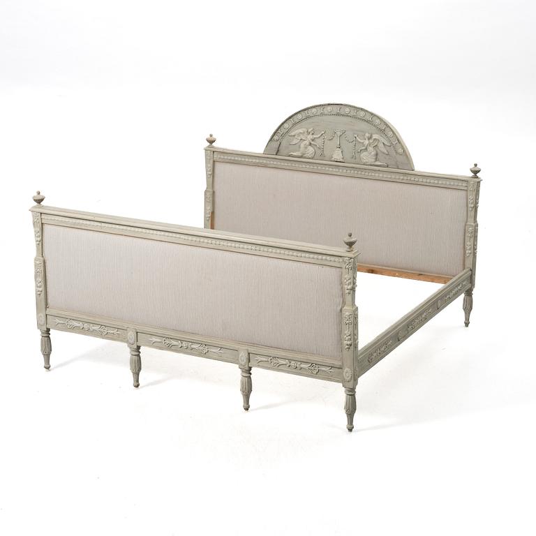 Sängstomme, gustaviansk stil, 1800-tal.