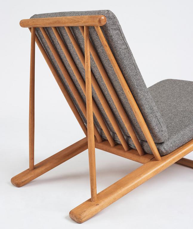 Poul M. Volther, fåtölj, modell "J 58", FDB Møbler, Danmark 1953-54.