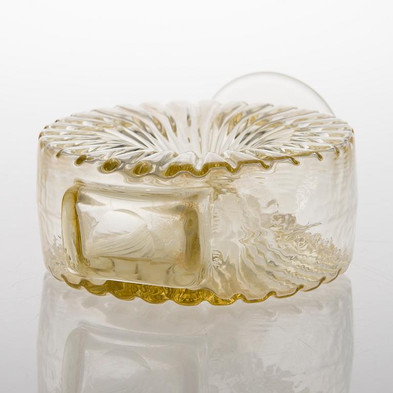 A 'Sun-Bottle' glass vase, Riihimäen Lasi, Finland. Designed in 1964.