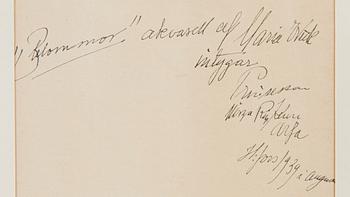 Maria Wiik, "Blommor".