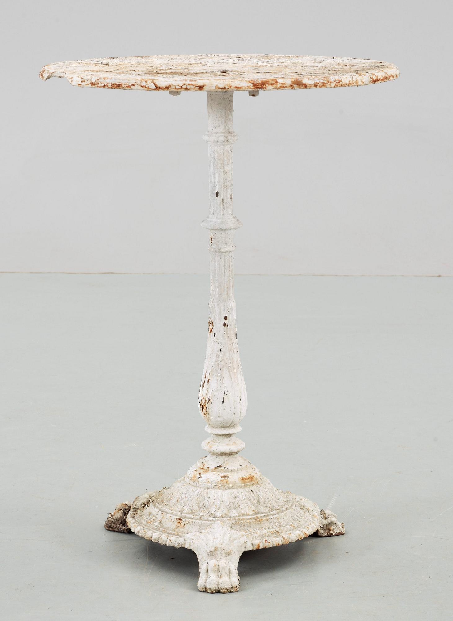 TRÄDGÅRDSBORD, gjutjärn, Bolinder Stockholm omkring 1900.