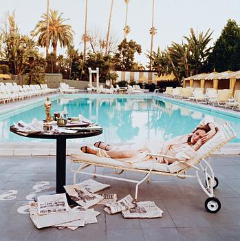 101. Terry O'Neill, "Faye Dunaway, Hollywood, 1977".