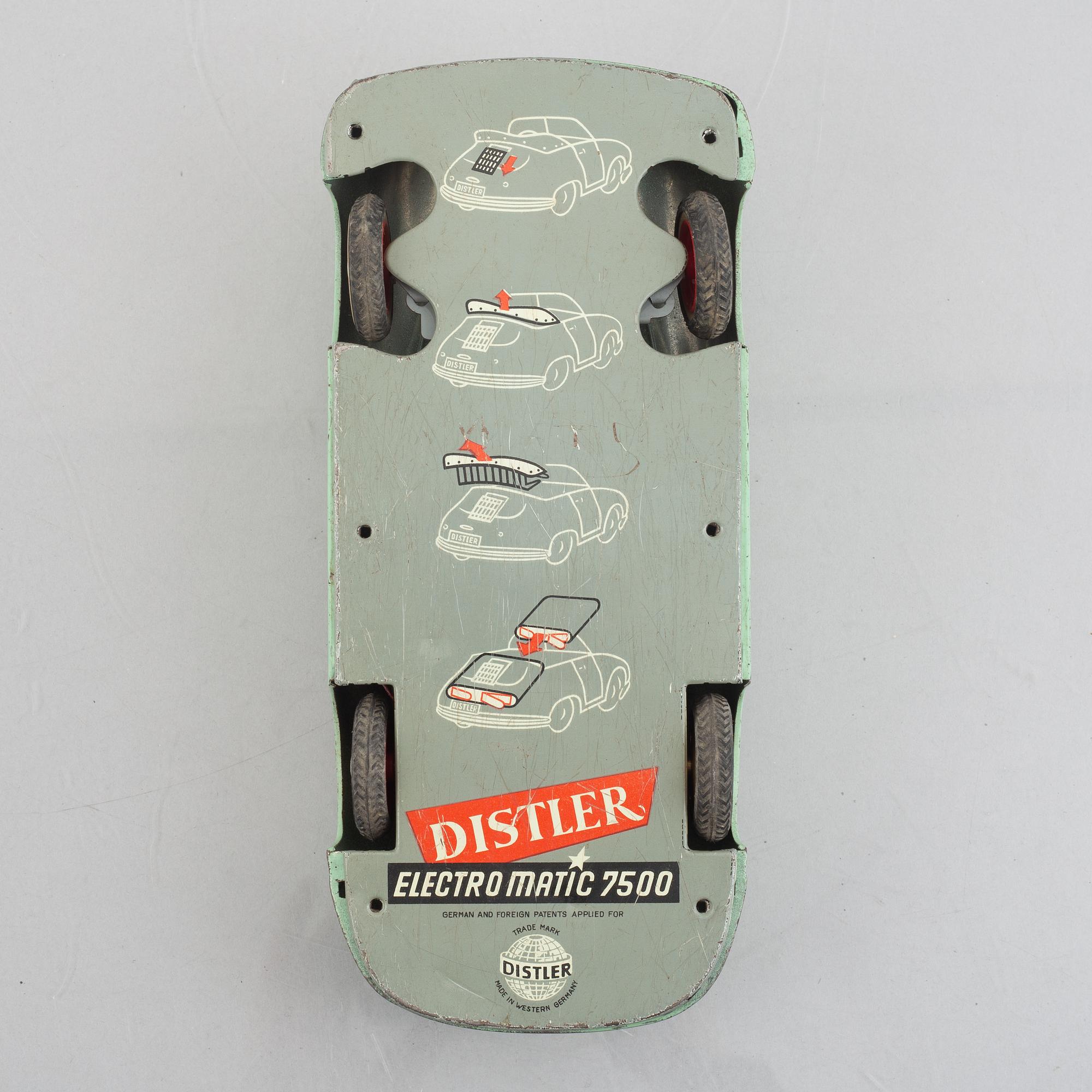 Toy, Distler "Electro Matic 7500". Germany 1950s.