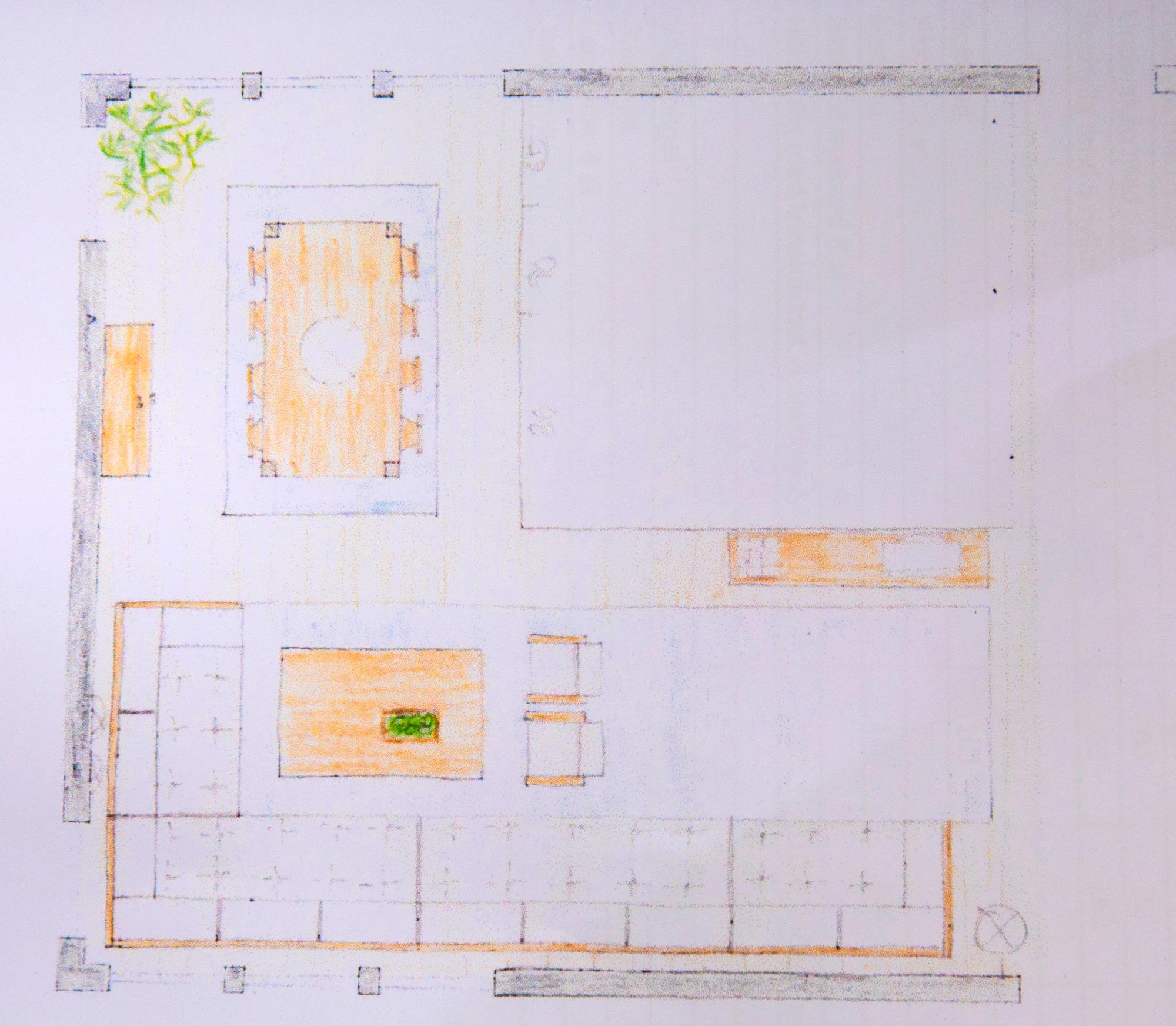 Vitrinskåp, Sven Larssons Möbelshop Malmö 1900-talets andra hälft.