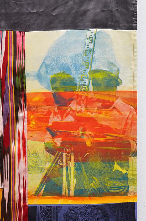 Robert Rauschenberg, "Samarkand Stitches #III".