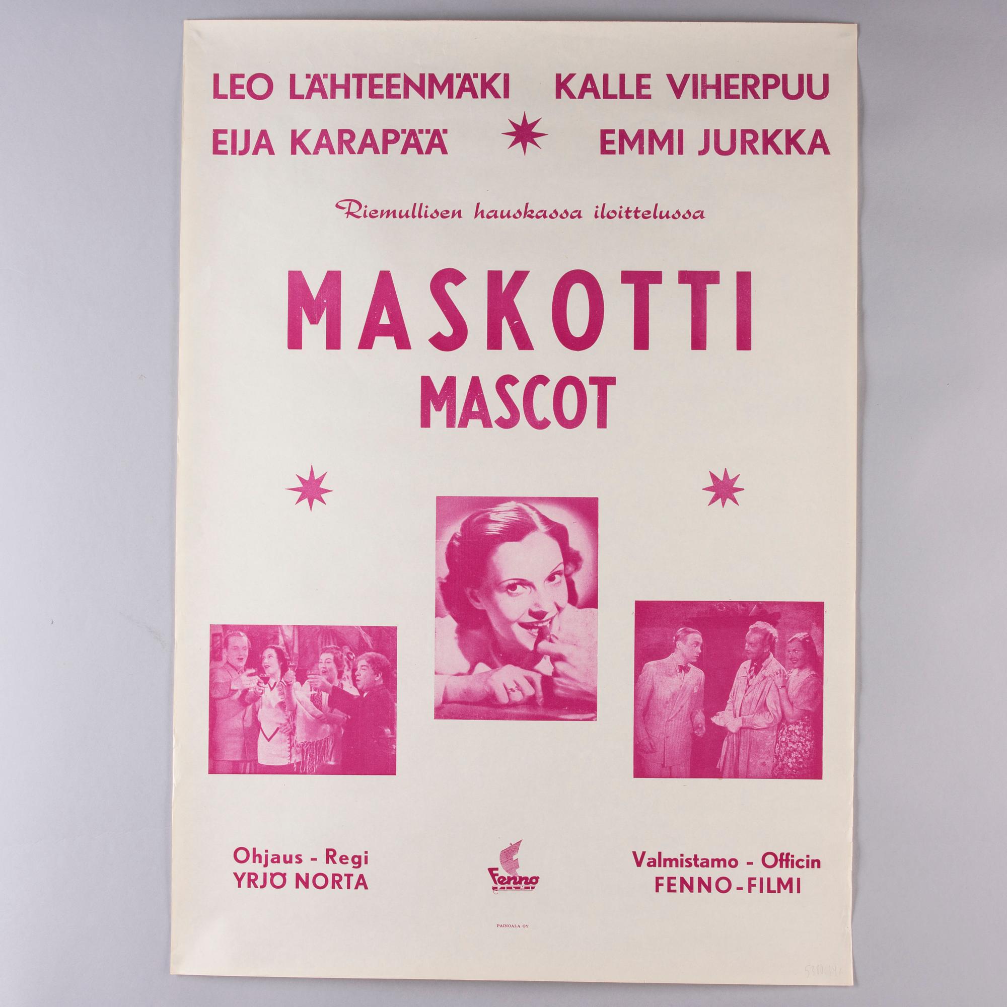 FILMAFFISCHER, 7 st, 1940-50-tal.