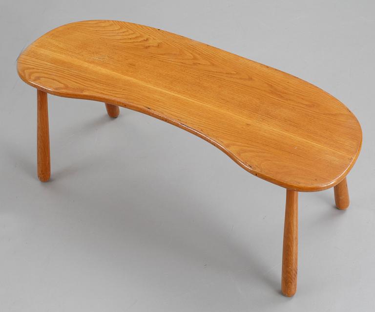 A Josef Frank elm/oak stool.