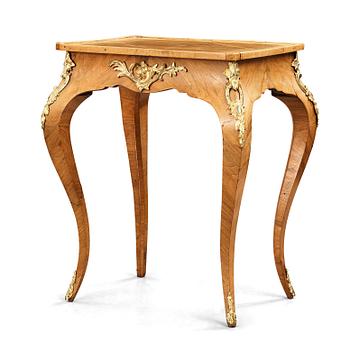 19. A Swedish Rococo 18th century table.