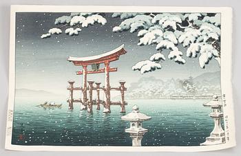 Tsuchiya Koitsu, efter, färgträsnitt. Japan, 1900-tal.