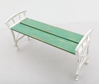 TRÄDGÅRDSBÄNK, Folke Bensow, Näfvekvarn.