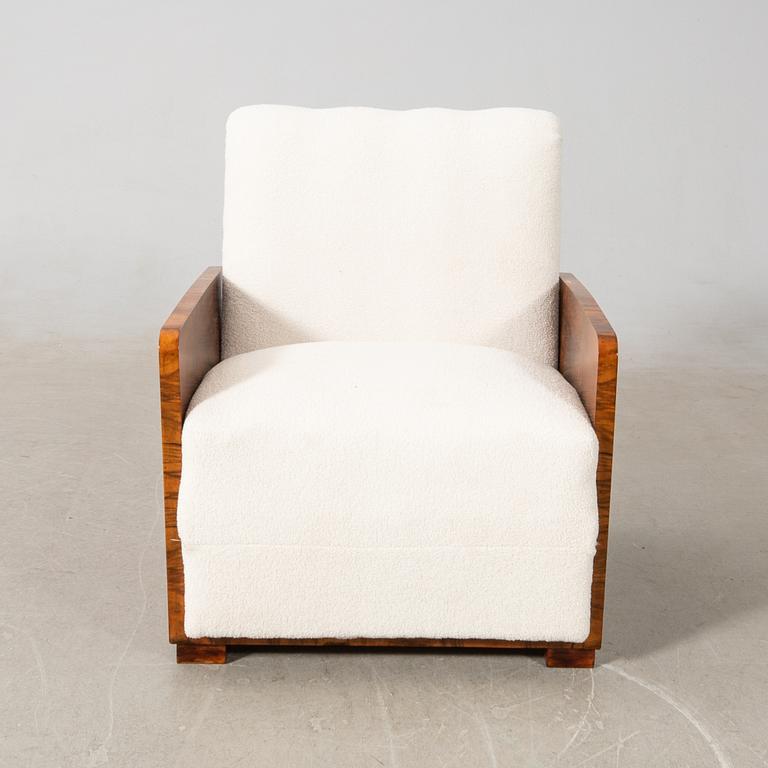 Fåtölj/extra säng Art Deco 1900-talets första hälft.