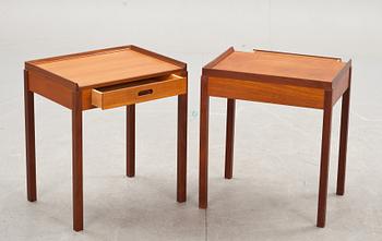 SÄNGBORD, ett par, 1960-tal.