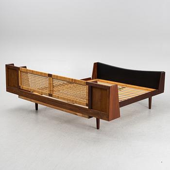 Hans J Wegner, bed, Getama, Illums Bolighus, Denmark, 1960s.