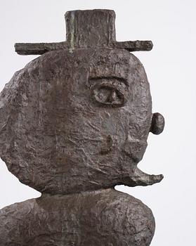 Donald Baechler, ”Man with Hat”.