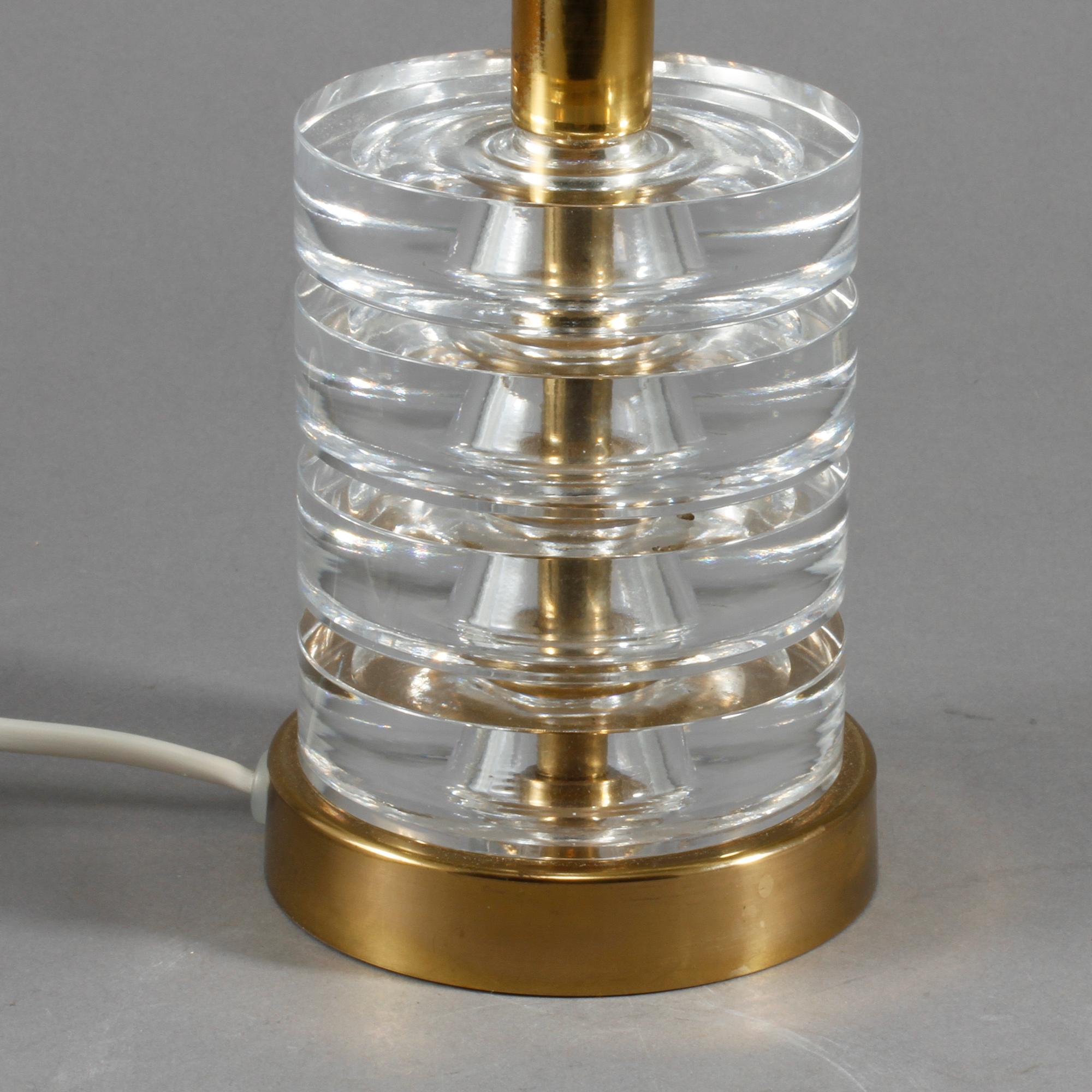 BORDSLAMPA, Carl Fagerlund, Orrefors, 1900-talets fjärde kvartal.