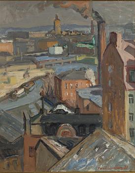 Harald Lindberg, View from Södermalm.