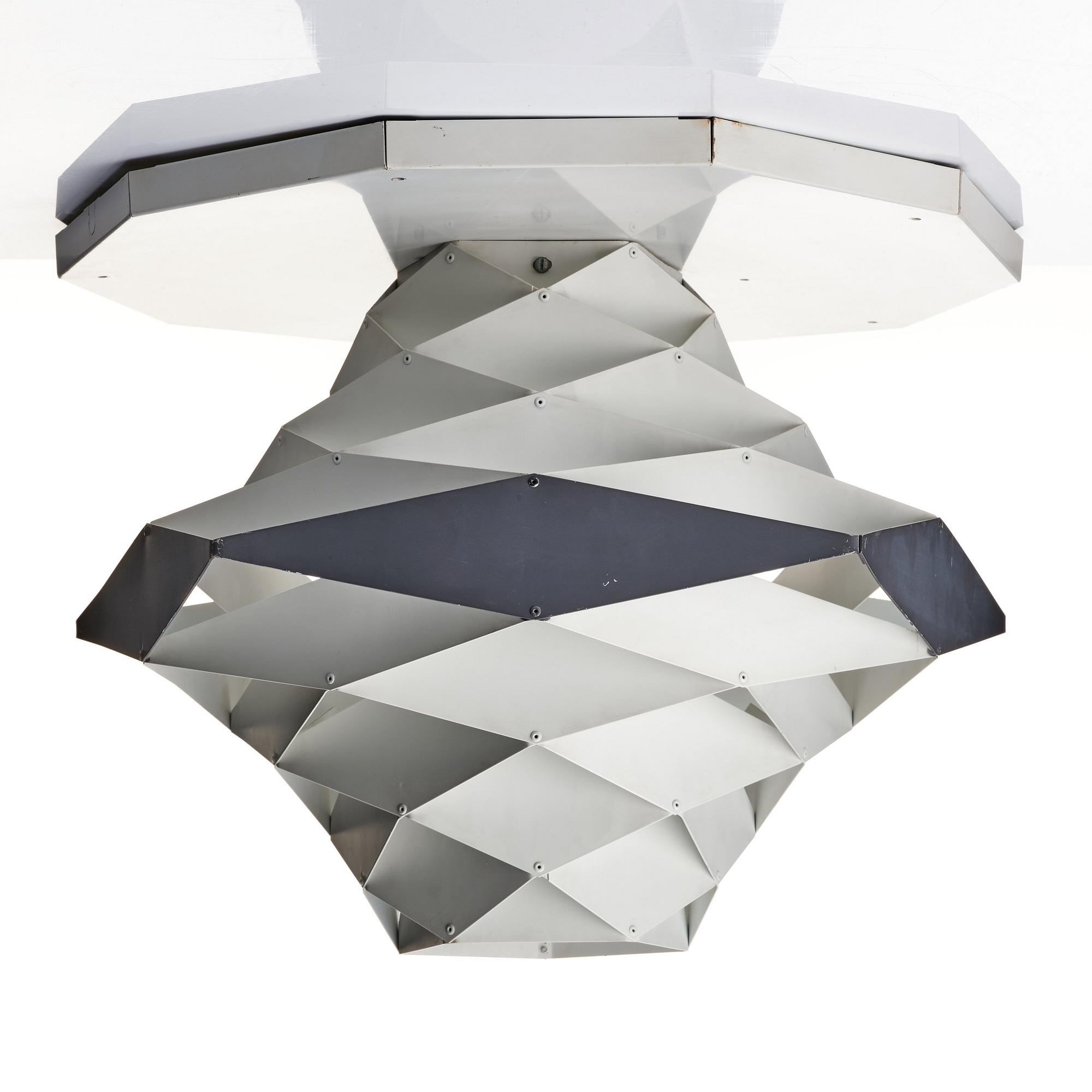 Preben Dal, a "Symphony" ceiling or table lamp, for Hans Følsgaard, Elektro HF Belysning, Denmark 1960's.