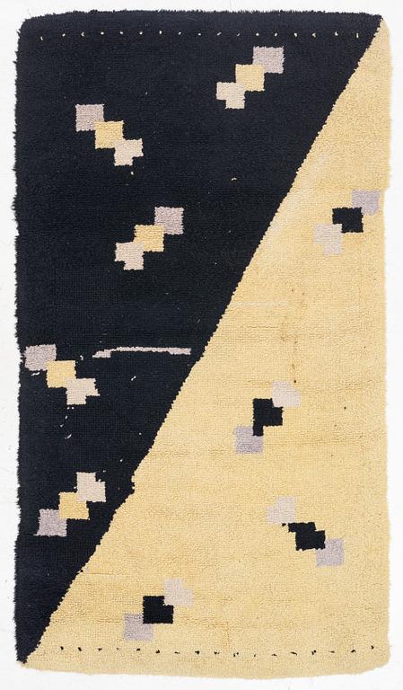 An Art Déco Pile Rug, 1930s. Circa 205 x 116 cm.