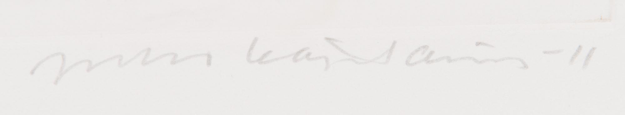 Juho Karjalainen, etching, signed and dated -11, numbered 32/90.