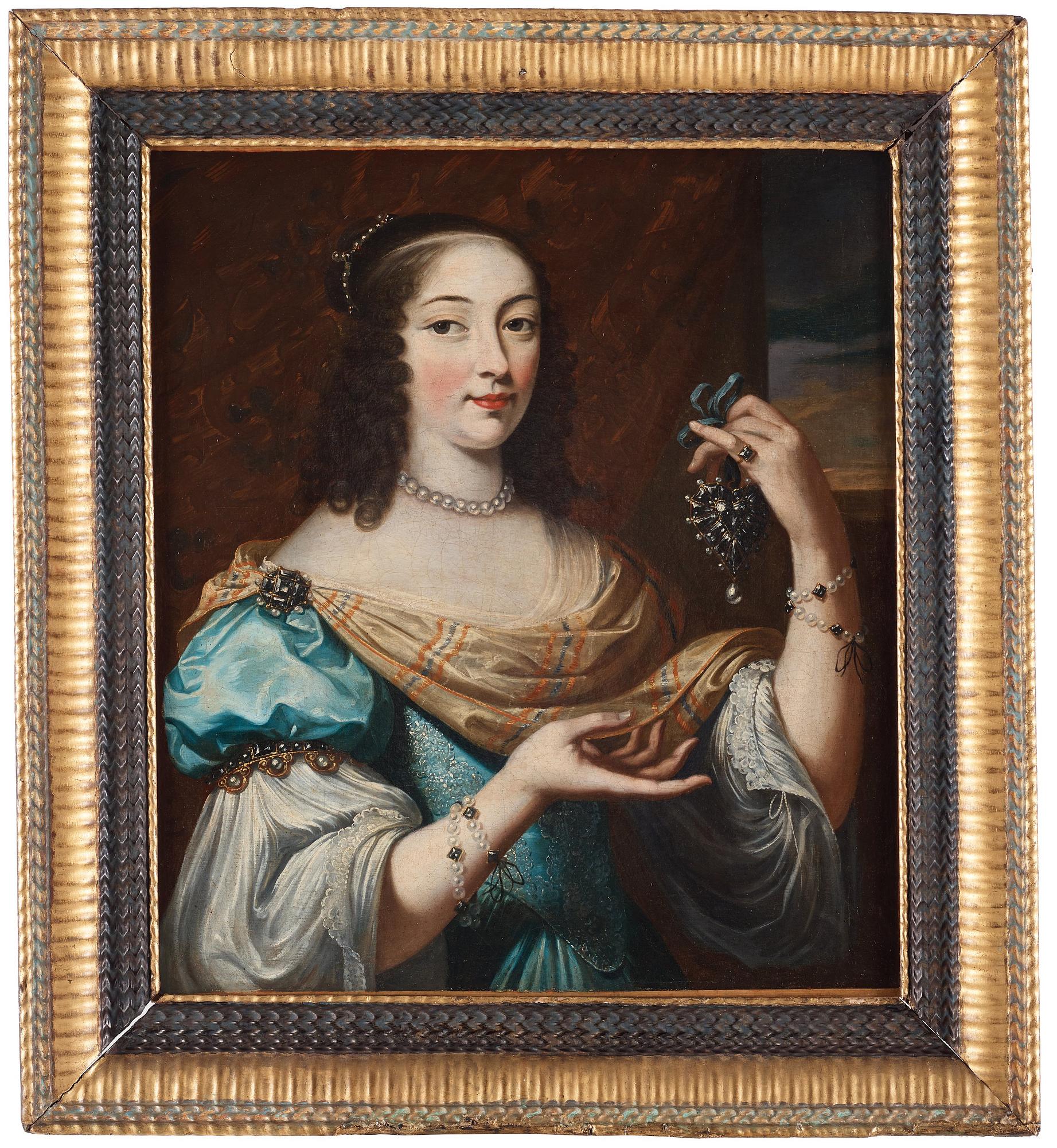 CHARLES BEAUBRUN, tillskriven, olja på duk, ej signerad.