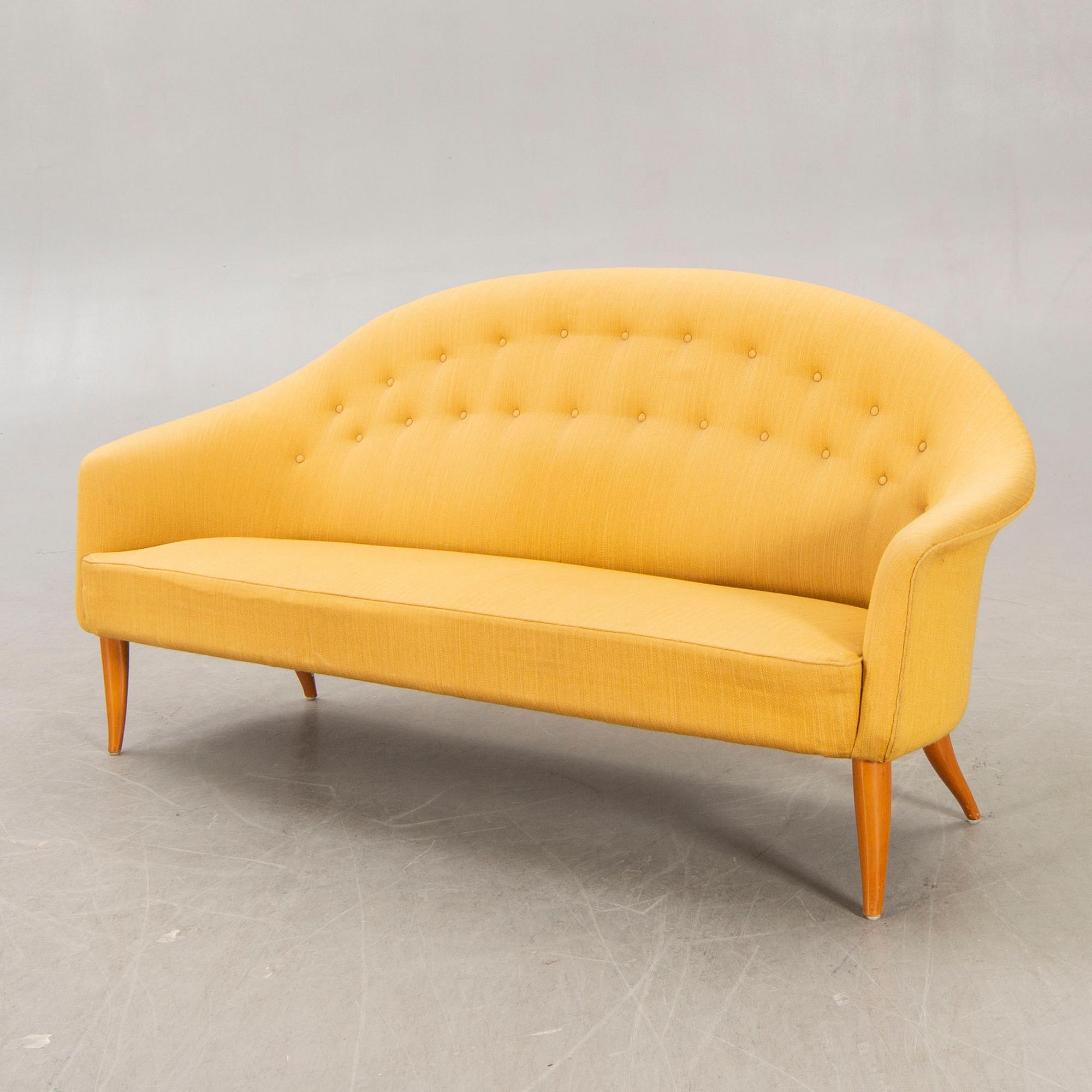 Kerstin Hörlin-Holmquist, soffa, "Paradiset", Nordiska Kompaniet, formgiven 1958.