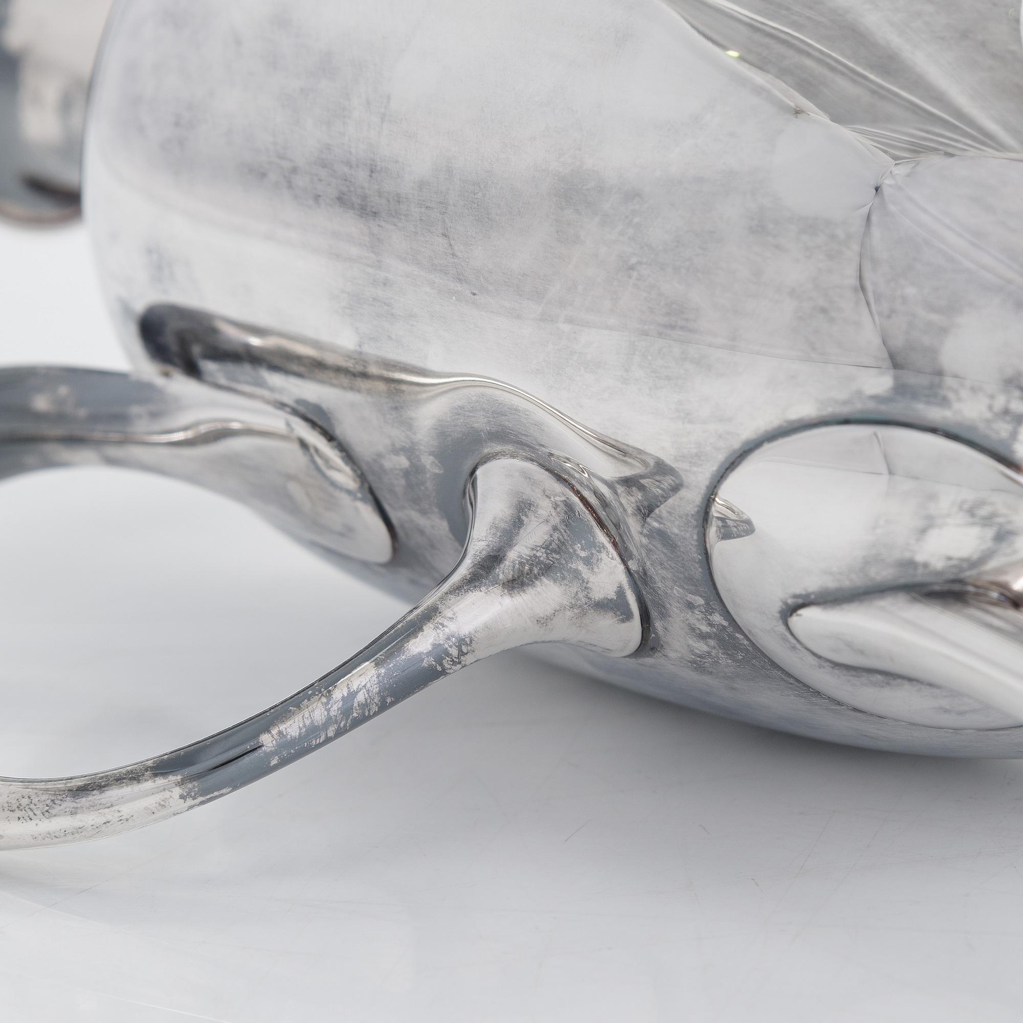 Tapio Wirkkala, vinkanna, TW 77, silver, Kultakeskus, Tavastehus 1956.