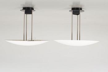 TWO CEILING LAMPS BY HANS-AGNE JAKOBSSON FOR GINO DENMARK.