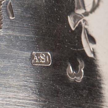 BÄGARE, 800 silver. Österrike-Ungern sent 1800-tal. Vikt 202 g.