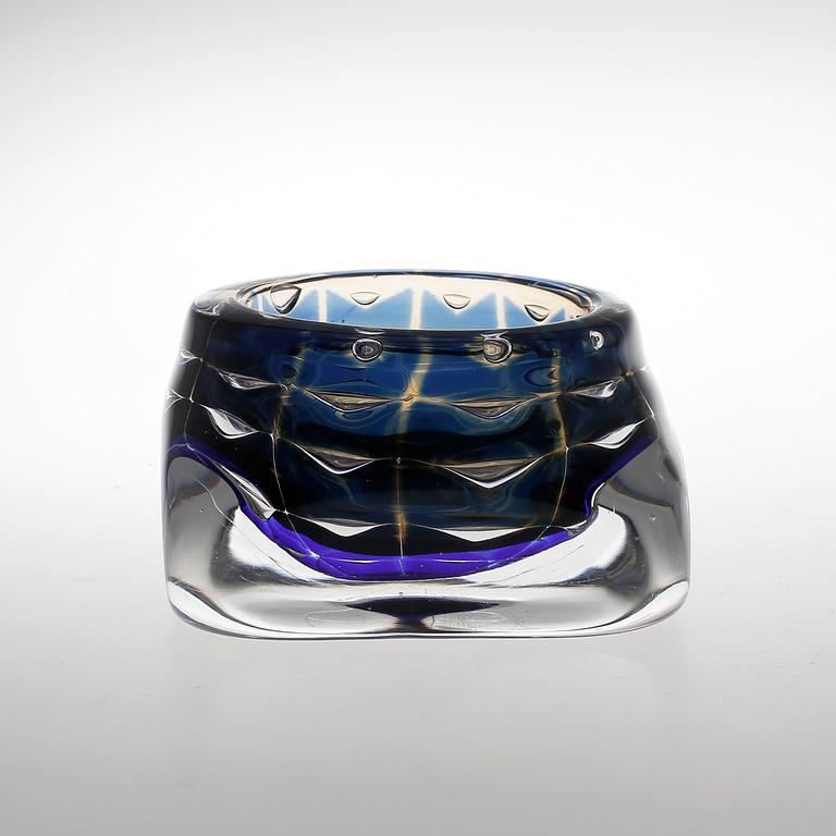 SKÅL, glas, ariel, Ingeborg Lundin, Orrefors.