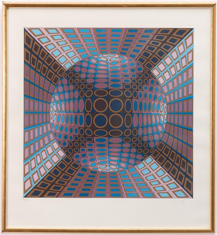 Victor Vasarely, Composition.