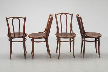 STOLAR, 4 st, Thonet, 1900-talets början.