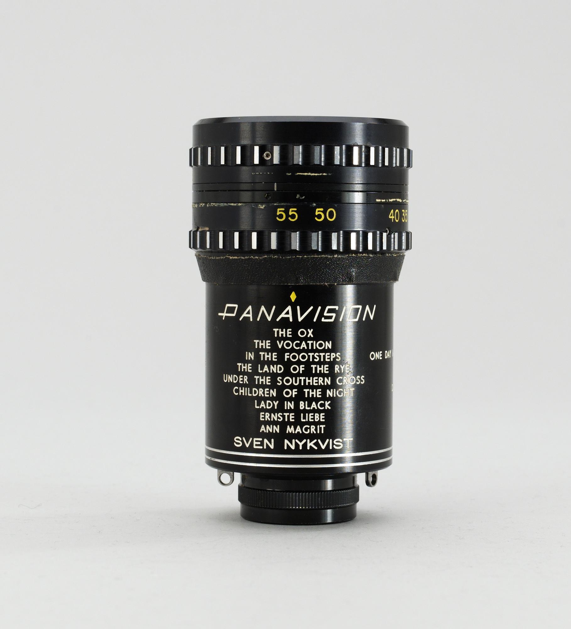 VIEWFINDER, Panavision.