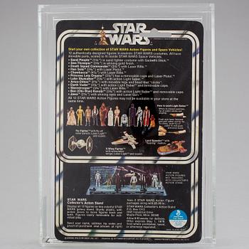 STAR WARS, Sand People 12 back-A, AFA80 NM, Kenner, 1978.