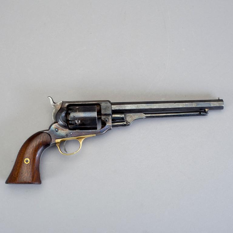 SLAGLÅSREVOLVER, Eli Whitney Navy Revolver, 1800-talets mitt, kaliber 36.