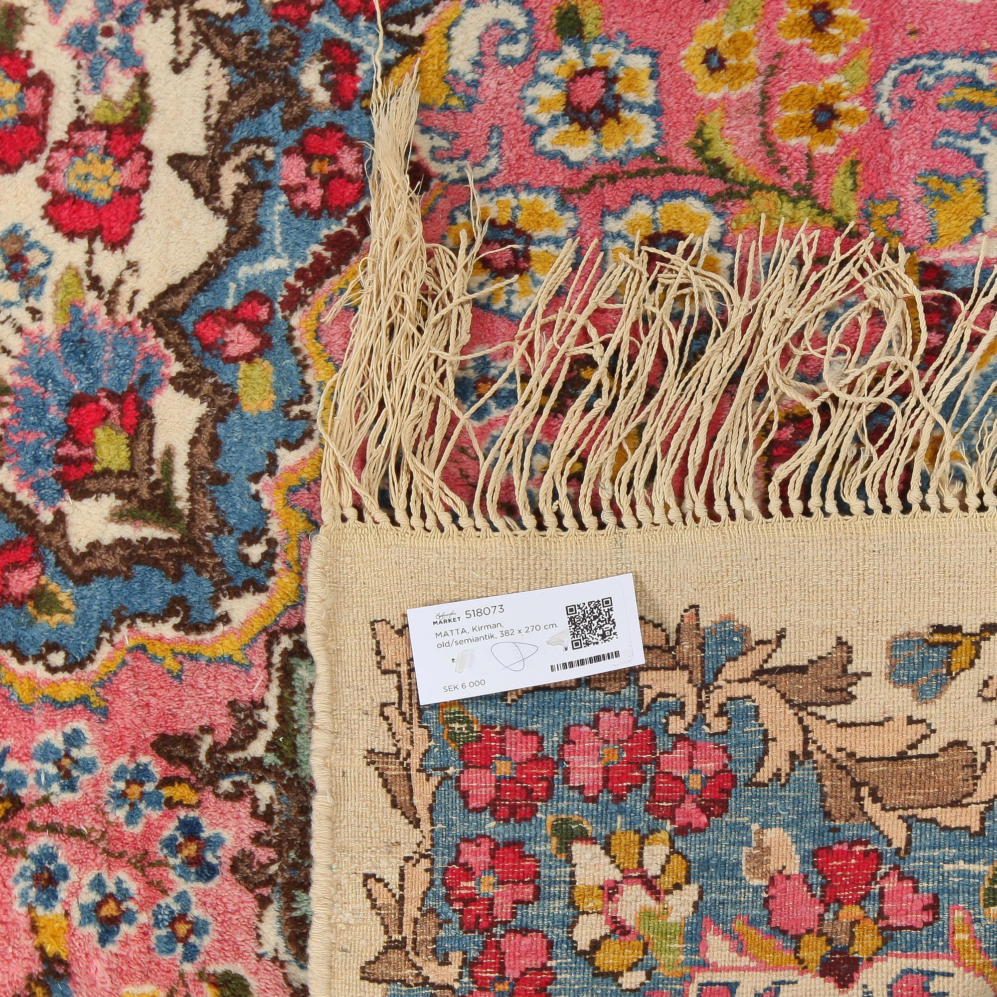 MATTA, Kirman, old/semiantik, 382 x 270 cm.