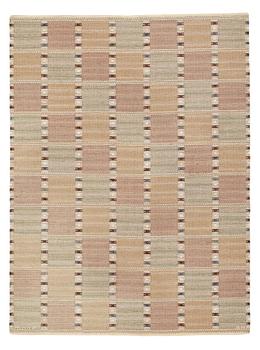 219. Barbro Nilsson, A carpet, "Falurutan grå", flat weave, ca 249,5 x 188 cm, signed AB MMF BN.