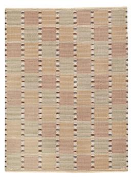 219. Barbro Nilsson, Matto, "Falurutan grå", flat weave, ca 249,5 x 188 cm, signed AB MMF BN.